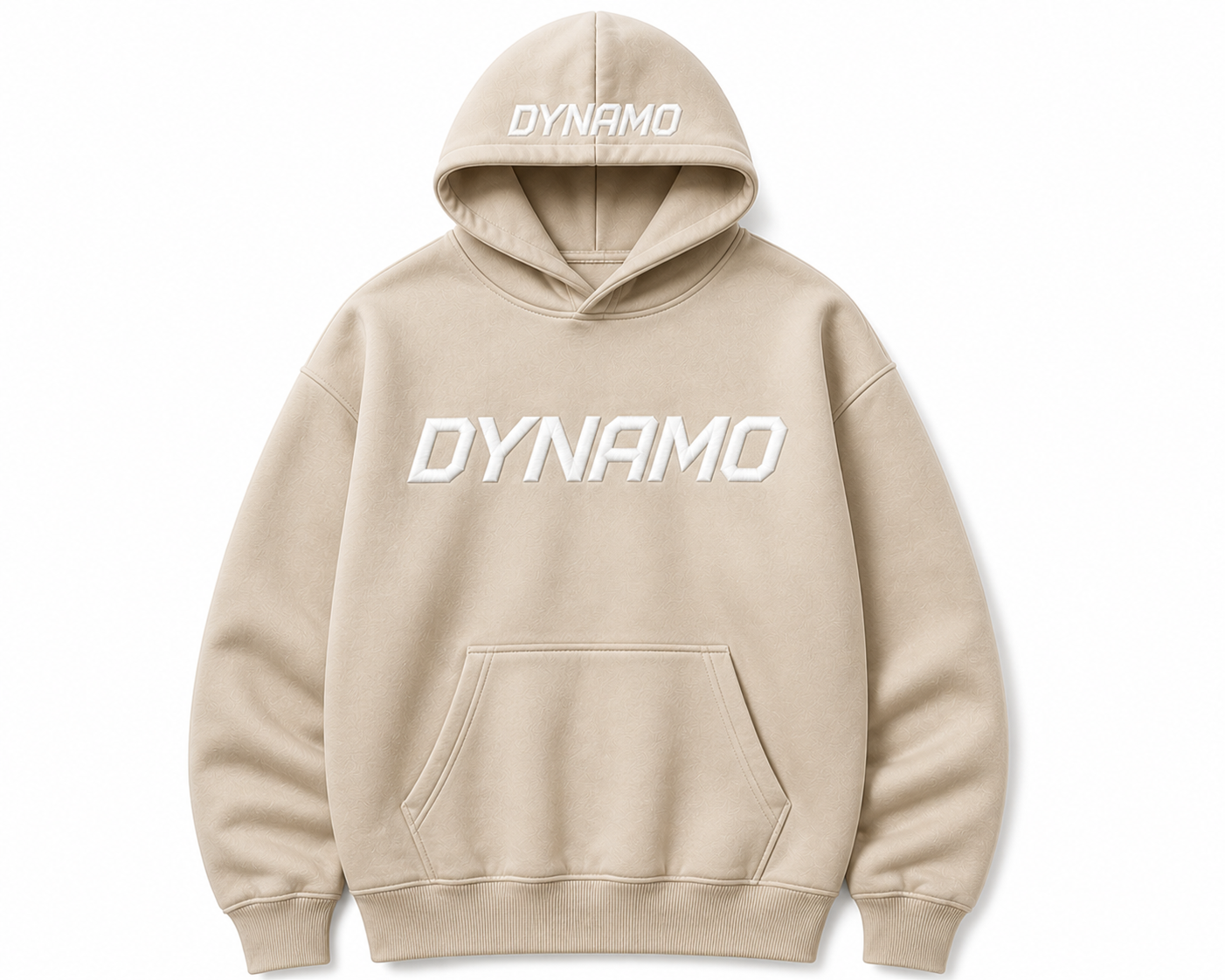 Embroidery Hood Beige