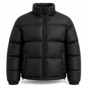 puffer jacket black