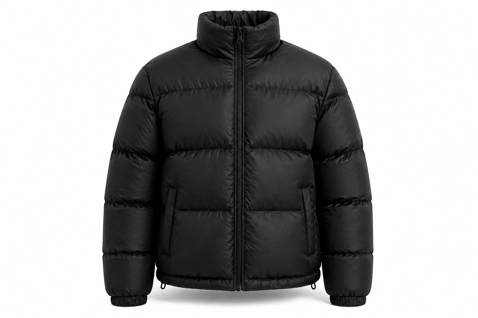 pufferjacket black puffer jacket black