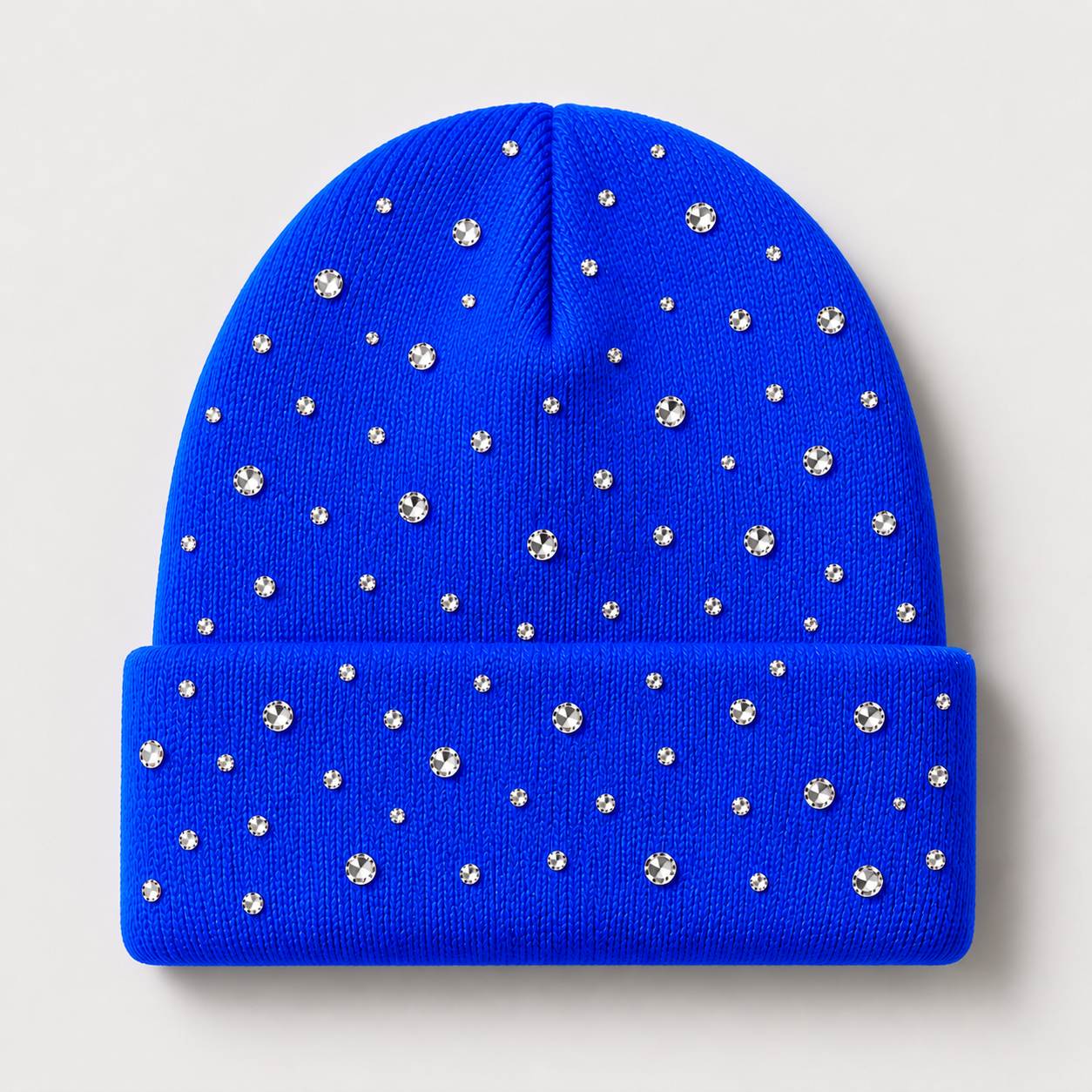 rhinestone beanie blue (1)