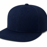 Blank Navy Snapback Cap