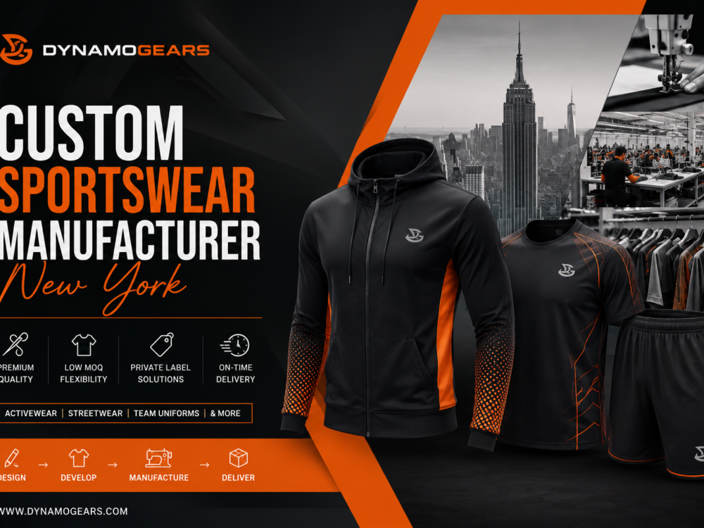 Dynamogears: Your Trusted Custom Sportswear Manufacturer New York