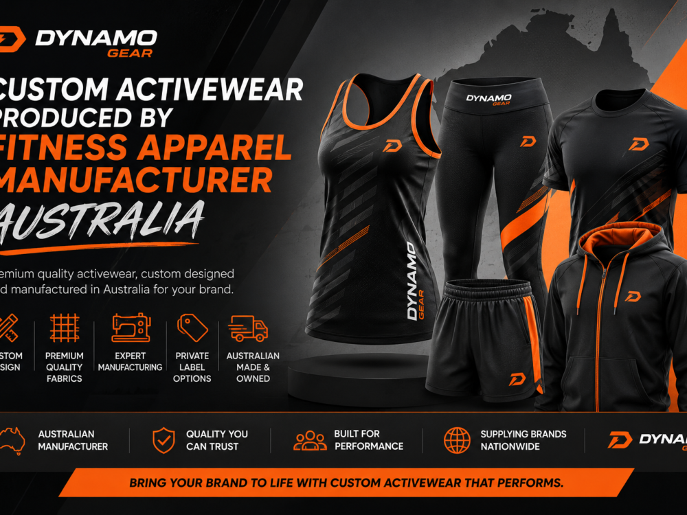 fitness apparel manufacturer in australia