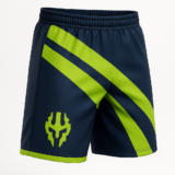 Professional rugby training shorts designed for comfort, mobility, and durability